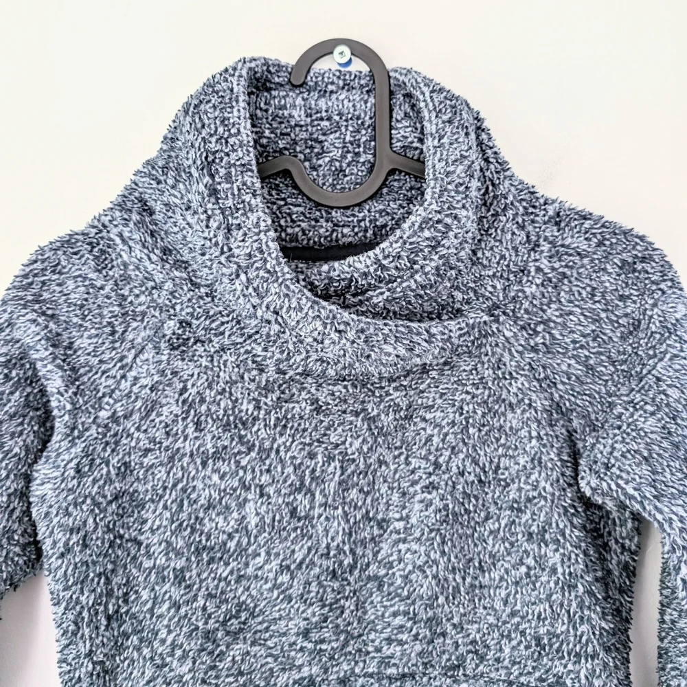 O'Neill Girl Fuzzy Sherpa Sweater Blue ~ Size Small (6-7) - Picture 2 of 8